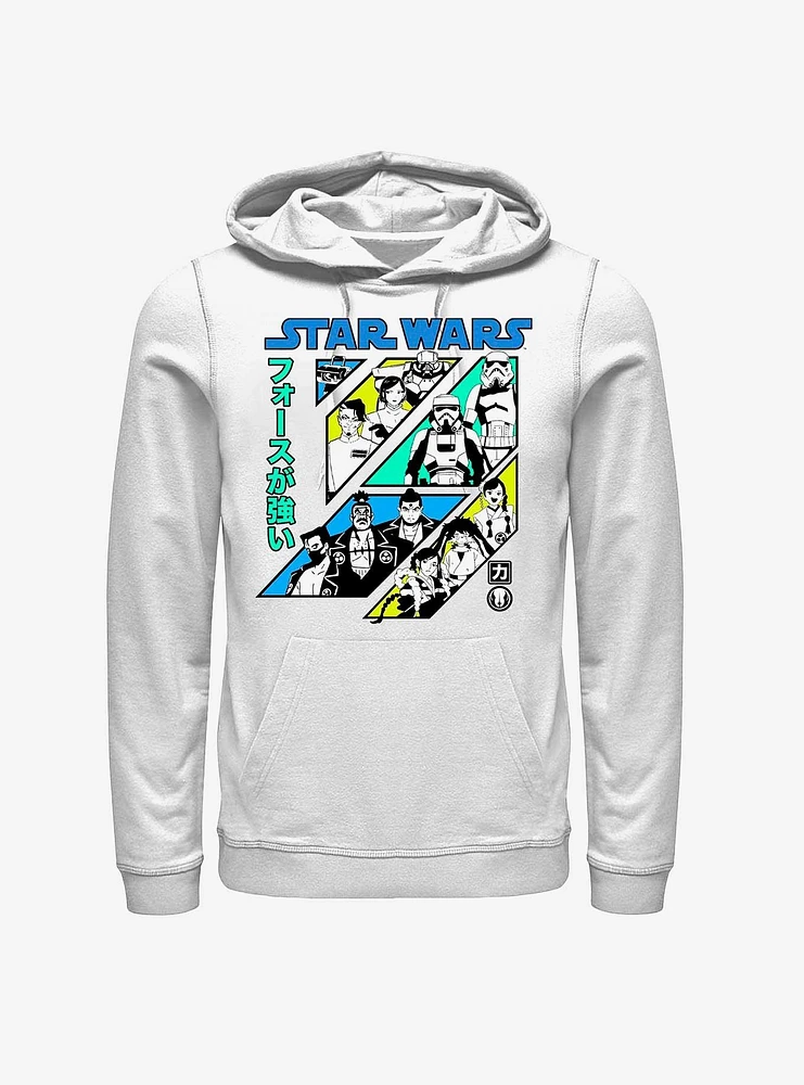 Star Wars: Visions Character Grid Hoodie