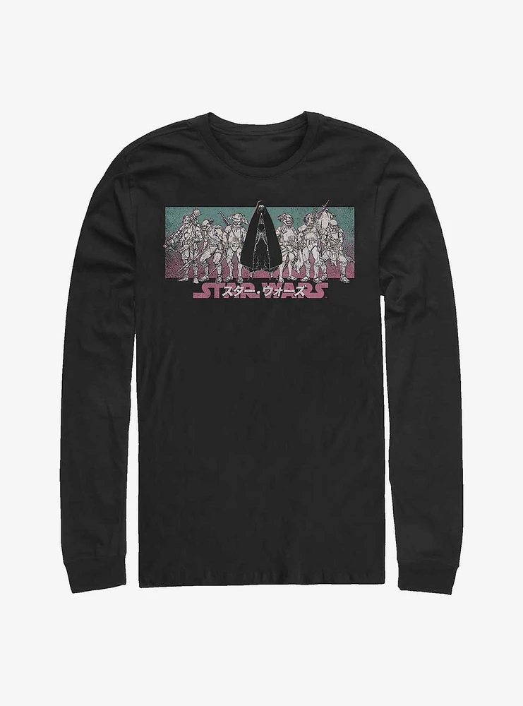 Star Wars: Visions Group Lineup Long-Sleeve T-Shirt