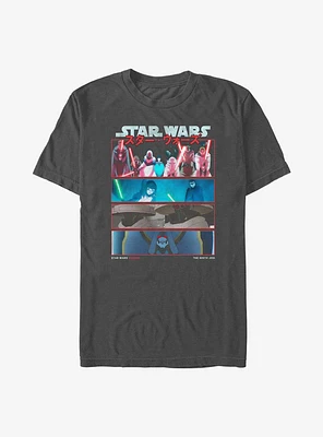 Star Wars: Visions The Ninth Jedi Stack T-Shirt