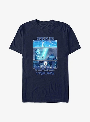 Star Wars: Visions T0-B1 Tri Panel T-Shirt