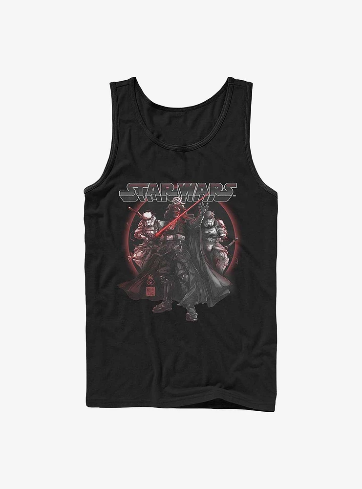 Star Wars: Visions Darth Vader & Stormtroopers Tank Top