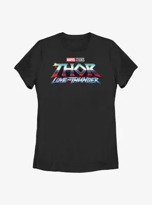 Marvel Thor: Love And Thunder Logo Womens T-Shirt