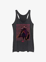 Marvel What If...? Supreme Text Stack Womens Tank Top