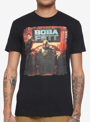 Star Wars The Book Of Boba Fett Throne T-Shirt