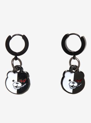 Danganronpa 3: The End Of Hope's Peak High School Monokuma Huggie Hoop Earrings
