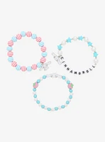 Cinnamoroll Strawberry Beaded Bracelet Set