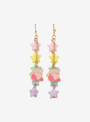 Kirby Rainbow Star Drop Earrings