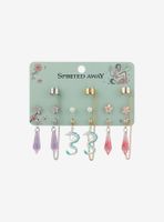 Studio Ghibli Spirited Away Sakura Cuff Earring Set