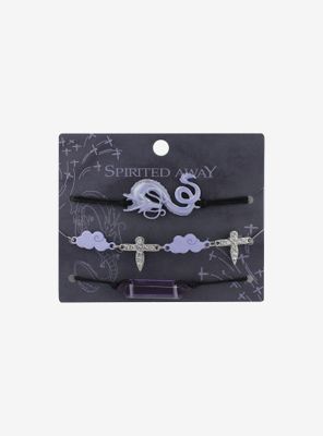Studio Ghibli Spirited Away Haku Lilac Bracelet Set