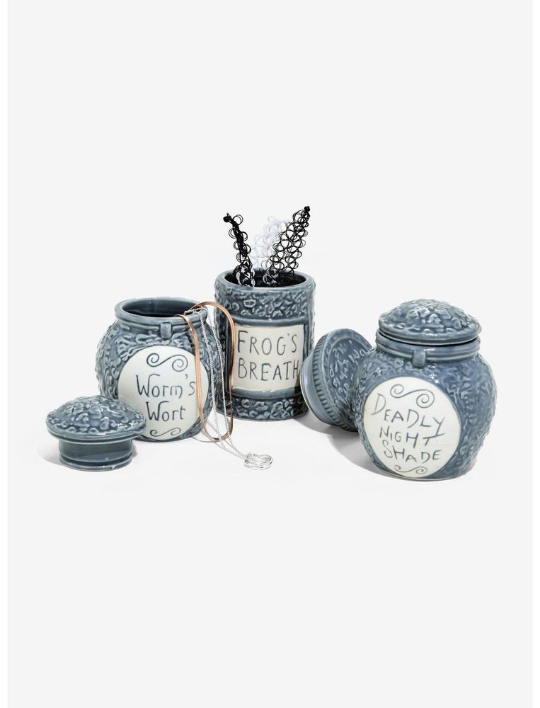 The Nightmare Before Christmas Trinket Jar Set