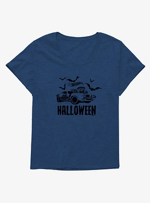 Hot Wheels Halloween Rod Girls T-Shirt Plus