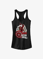 Marvel What If...? Breakthrough Zombie Captain America Girls Tank