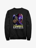 Marvel What If...? Zombie Captain America & The Watcher Sweatshirt