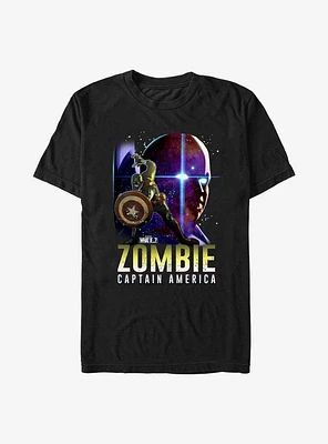 Marvel What If?? Zombie Captain America & The Watcher T-Shirt