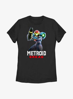 Nintendo Metroid Dread Glitch Poster Womens T-Shirt