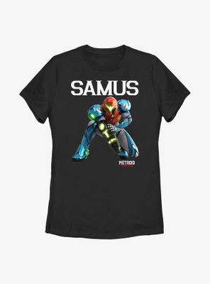 Nintendo Metroid Dread Samus Womens T-Shirt