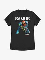 Nintendo Metroid Dread Samus Womens T-Shirt