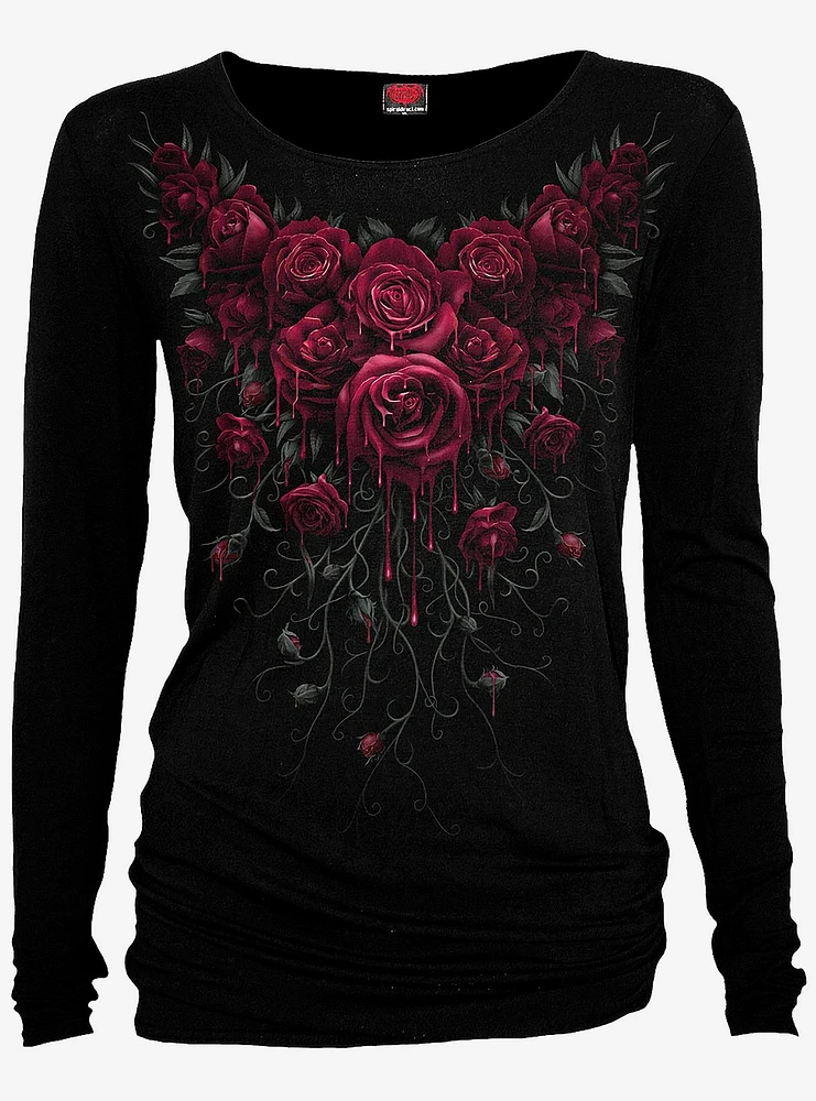 Blood Rose Long-Sleeve