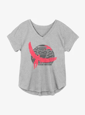 Marvel The Falcon And Winter Soldier Redwing Girls Plus T-Shirt