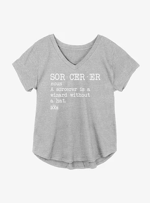 Marvel The Falcon And Winter Soldier Definition Of A Sorcerer Girls Plus T-Shirt