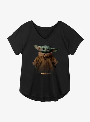 Star Wars The Mandalorian Child Full Girls Plus T-Shirt
