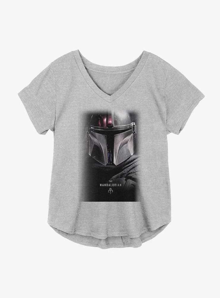 Star Wars The Mandalorian Hero Shot Girls Plus T-Shirt