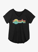 Star Wars The Mandalorian Rainbow Child Girls T-Shirt Plus