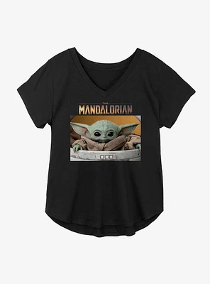 Star Wars The Mandalorian Child Small Box Girls Plus T-Shirt
