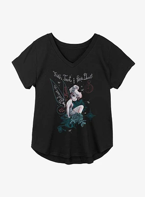 Disney Tinker Bell Faith, Trust, And Pixie Dust Girls Plus T-Shirt