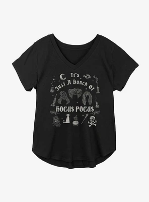 Disney Hocus Pocus Just A Bunch Of Girls Plus T-Shirt