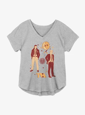 Marvel Loki For All Time Girls Plus T-Shirt