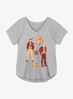 Marvel Loki For All Time Girls Plus T-Shirt