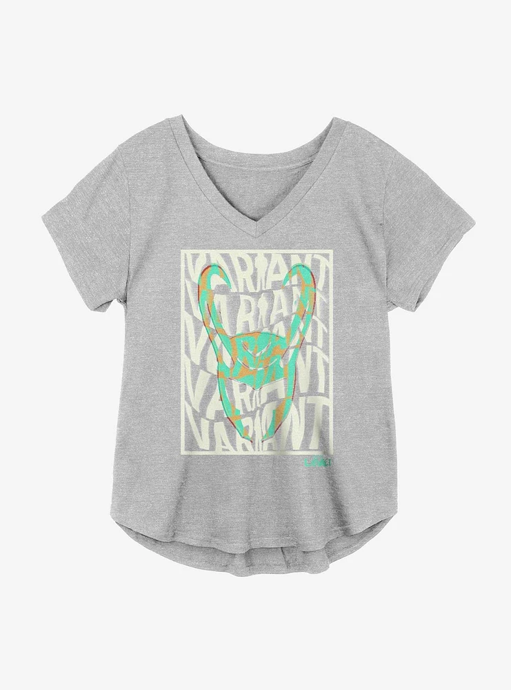 Marvel Loki Variant Girls Plus T-Shirt