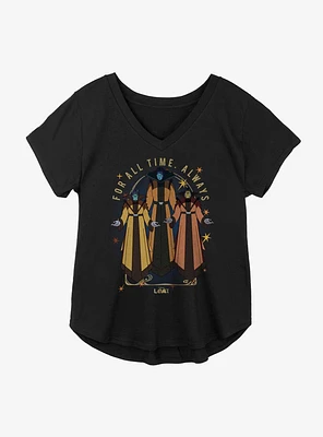 Marvel Loki The Time-Keepers Girls Plus T-Shirt