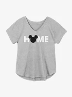 Disney Mickey Mouse Home Girls Plus T-Shirt
