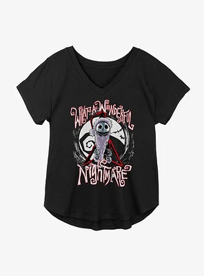 The Nightmare Before Christmas What A Wonderful Girls Plus T-Shirt