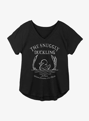 Disney Tangled The Snuggly Duckling Girls Plus T-Shirt