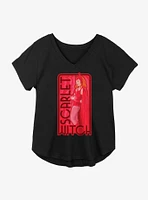 Marvel WandaVision Scarlet Witch Frame Girls Plus T-Shirt