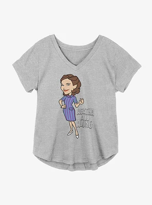 Marvel WandaVision Agatha Girls Plus T-Shirt