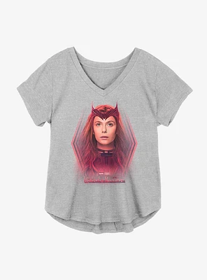 Marvel WandaVision Scarlet Witch Ready Girls Plus T-Shirt