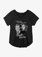 Marvel WandaVision A Love Like You've Never Seen Monochrome Girls Plus T-Shirt