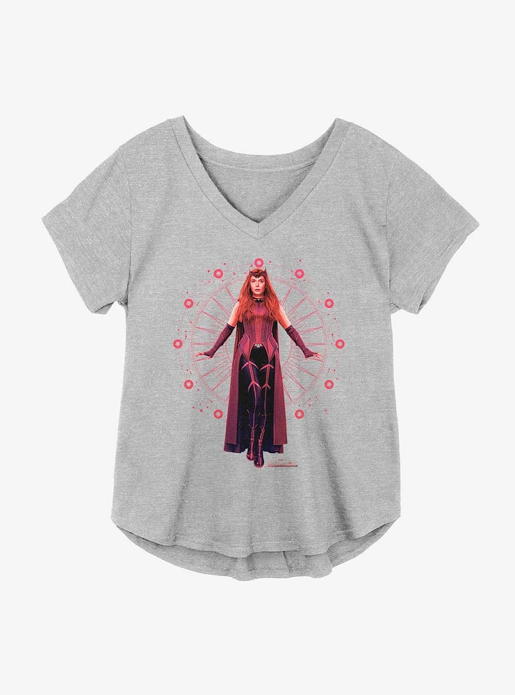 Marvel WandaVision Scarlet Witch Energy Girls Plus T-Shirt