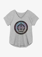Marvel WandaVision S.W.O.R.D. Digital Logo Girls Plus T-Shirt