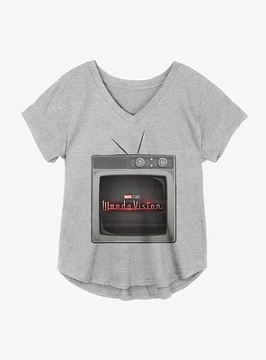 Marvel WandaVision On TV Girls Plus T-Shirt