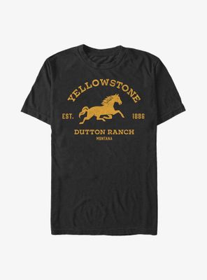Yellowstone Dutton Ranch Badge T-Shirt