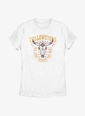 Yellowstone Choose The Way Womens T-Shirt