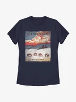 Yellowstone Dutton Ranch Poster Womens T-Shirt