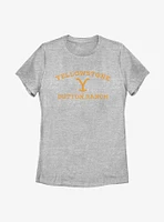 Yellowstone Dutton Ranch Logo Womens T-Shirt