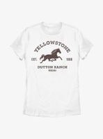 Yellowstone Dutton Range Badge Womens T-Shirt