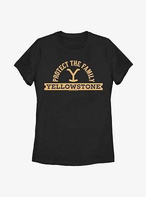 Yellowstone Protect The Family Womens T-Shirt